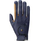 Roeckl Reithandschuhe Malta Navy/Caramel