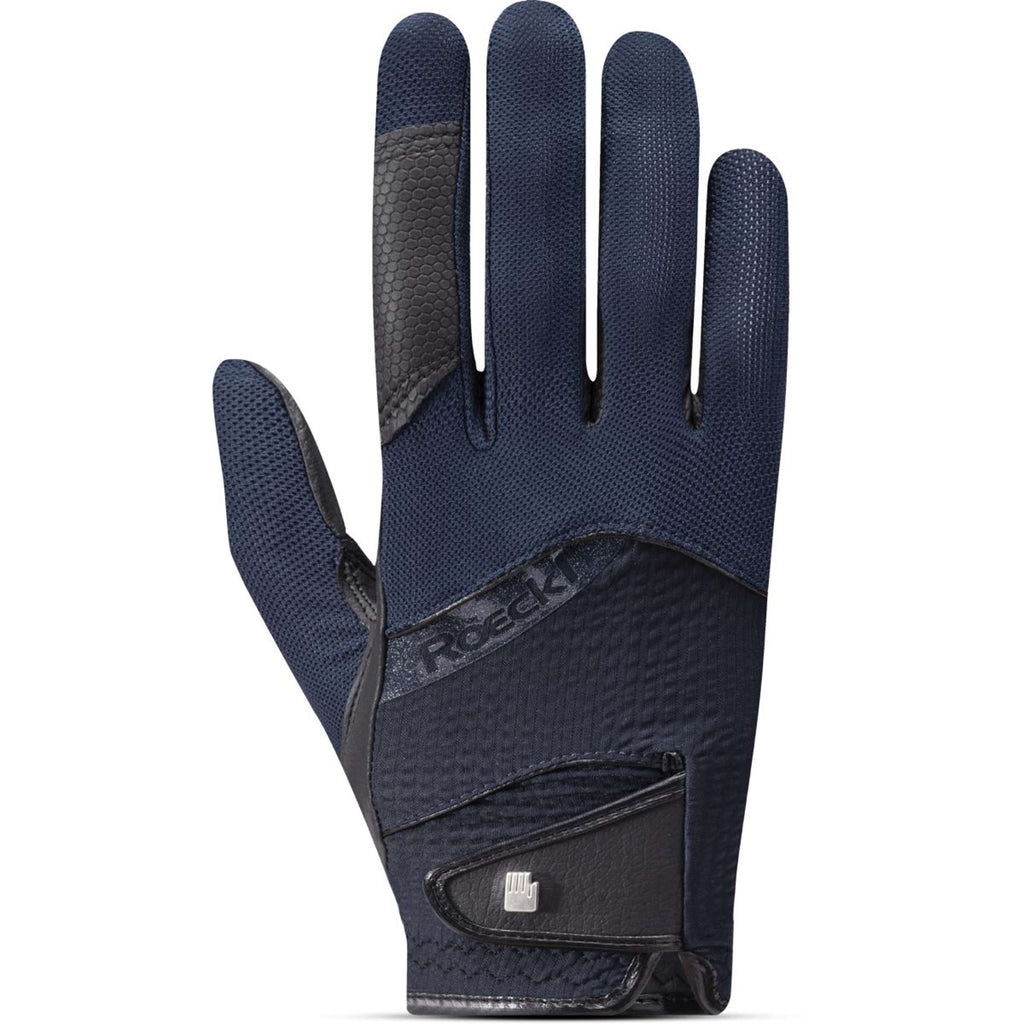 Roeckl Reithandschuhe Millero Navy Night/Dark Navy