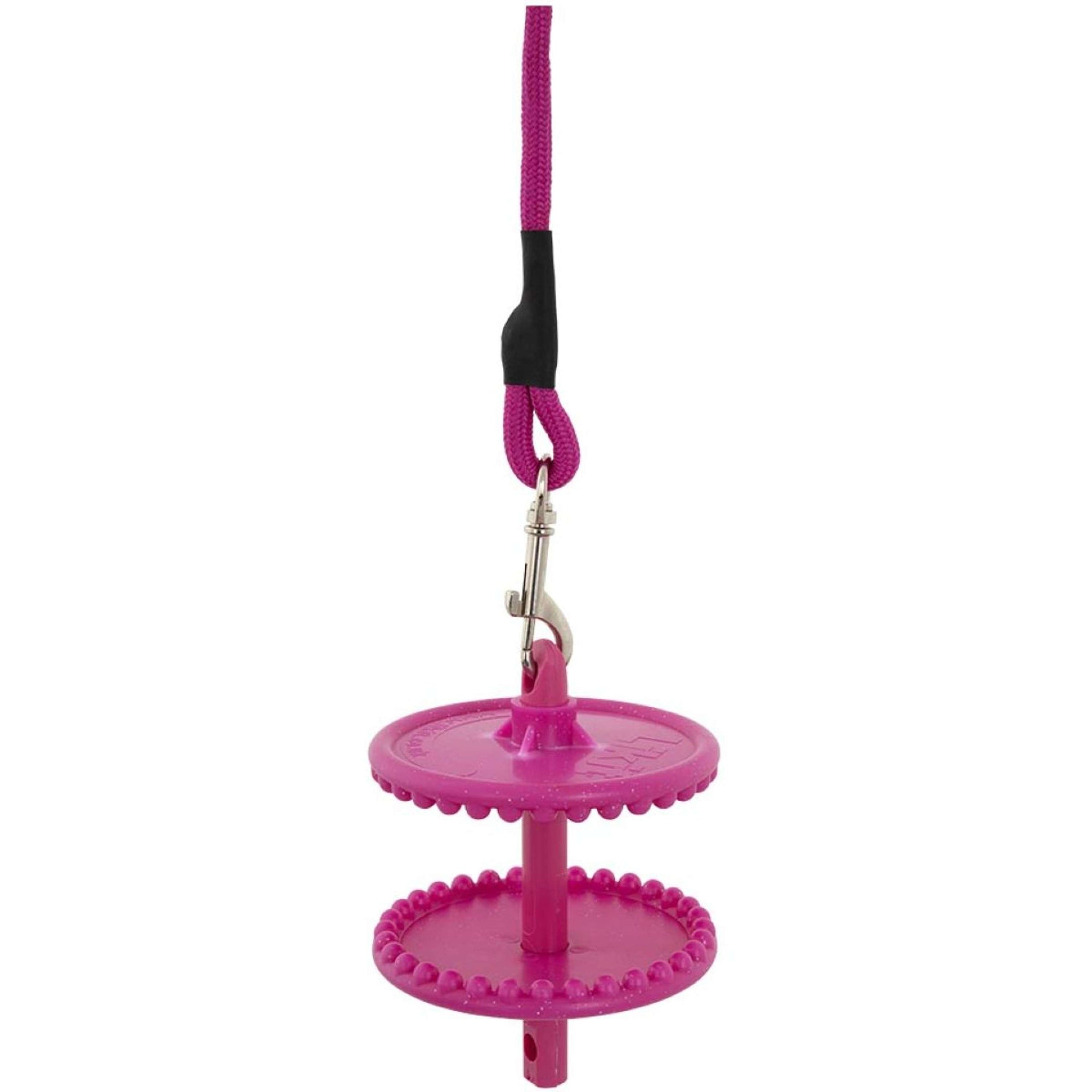 Likit Halterung mit Seil für Lecksteine Glitter Pink Likit Halterung mit Seil für Lecksteine Glitter Pink
