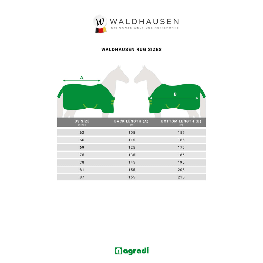 Waldhausen Winterdecke Nordic 100g Nightblue