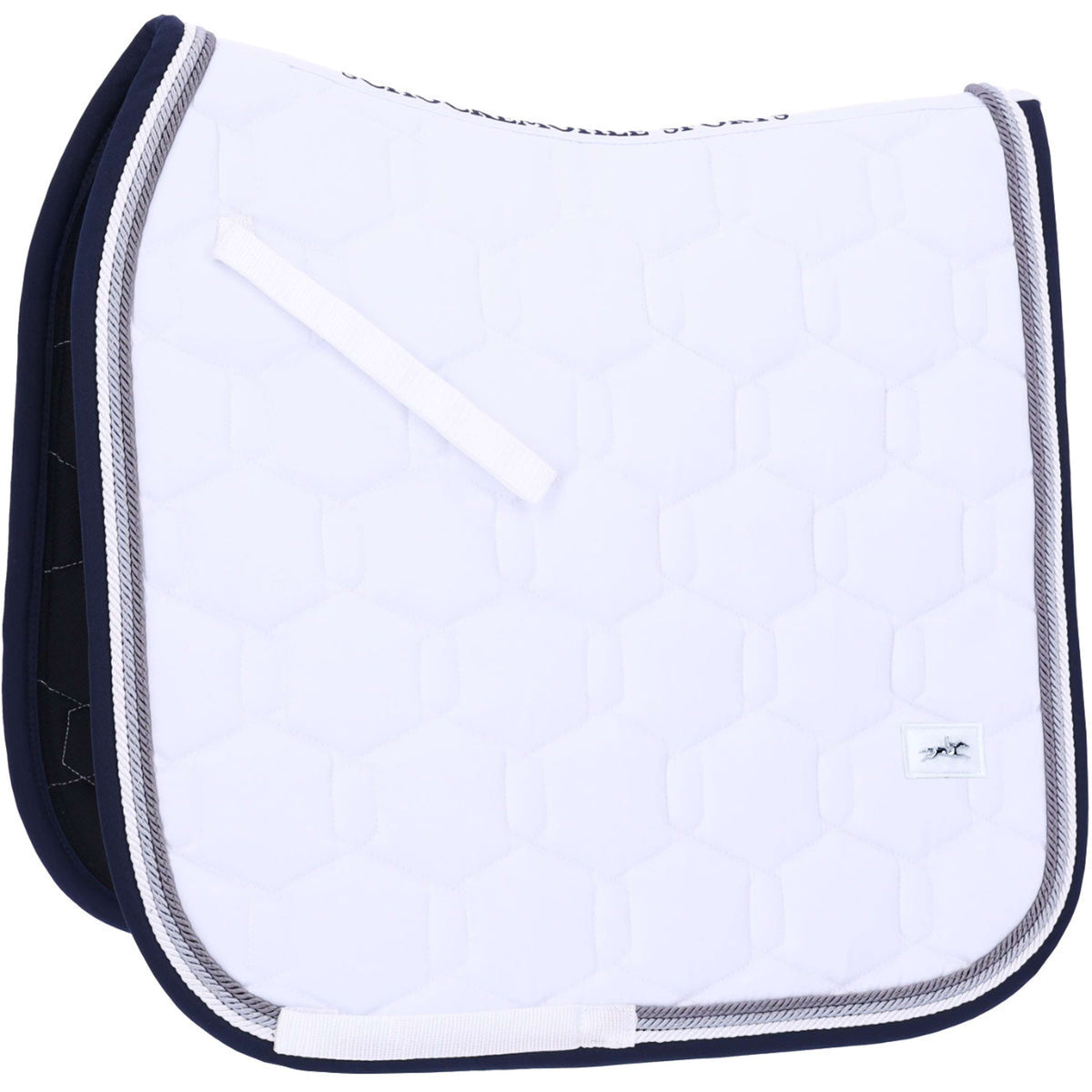 Schockemöhle Schabracke SP Eco Comfort D Style Dressur Weiß