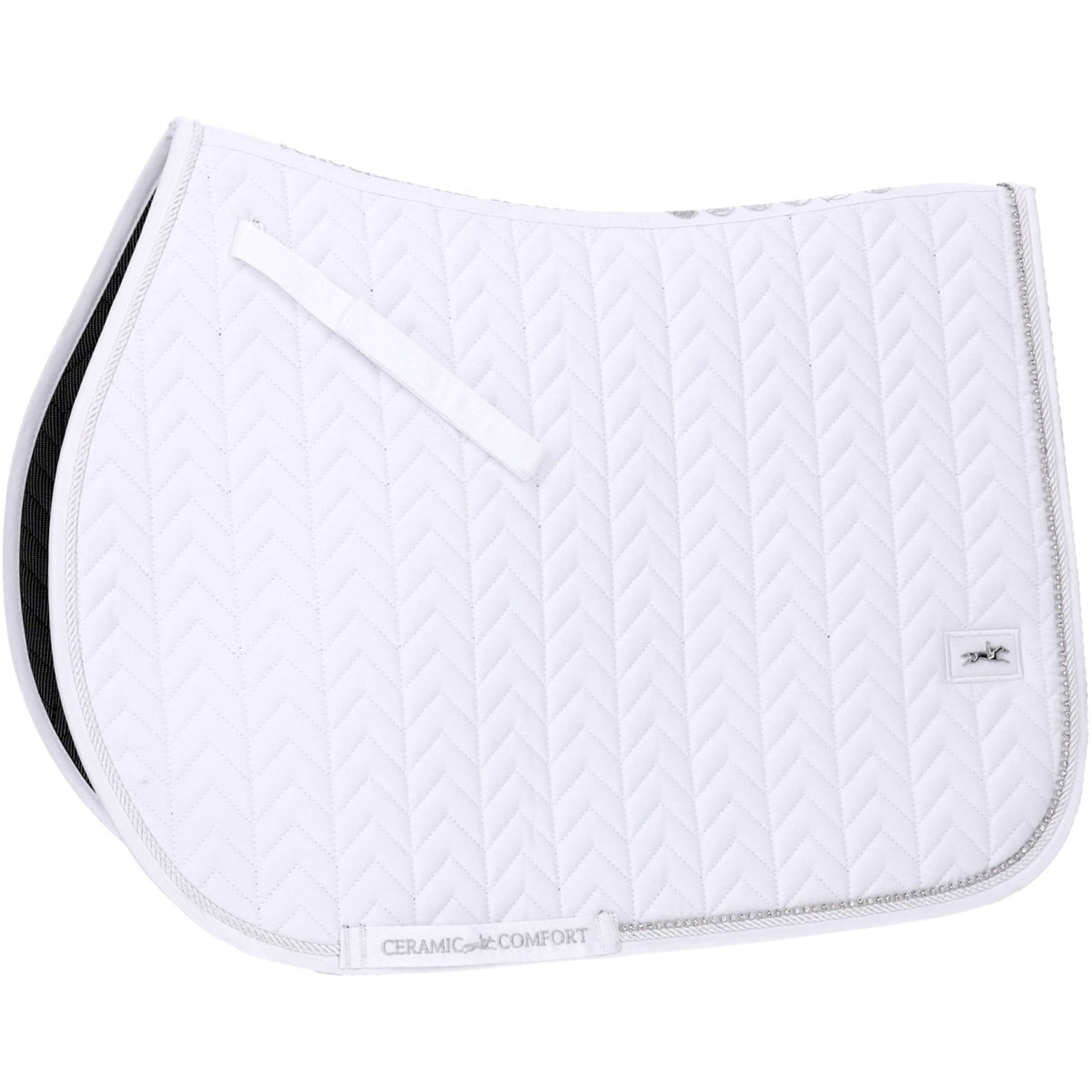 Schockemöhle Schabracke SPCeramica S Style Springen Weiß Schockemöhle Schabracke SPCeramica S Style Springen Weiß