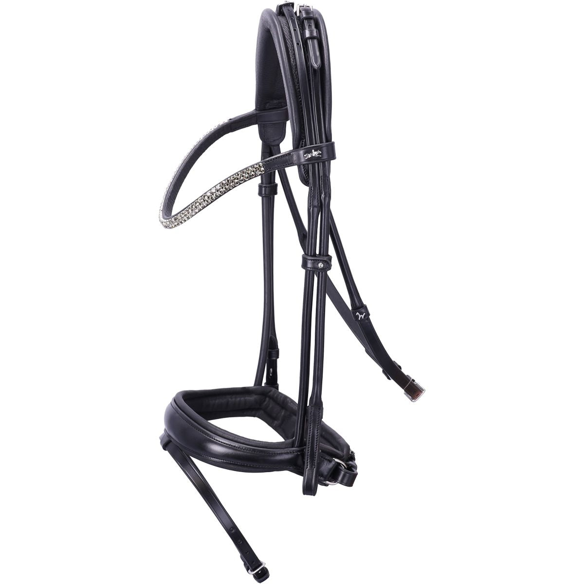 Schockemöhle Trense SP Isabell Werth Satchmo Schwarz/Silber