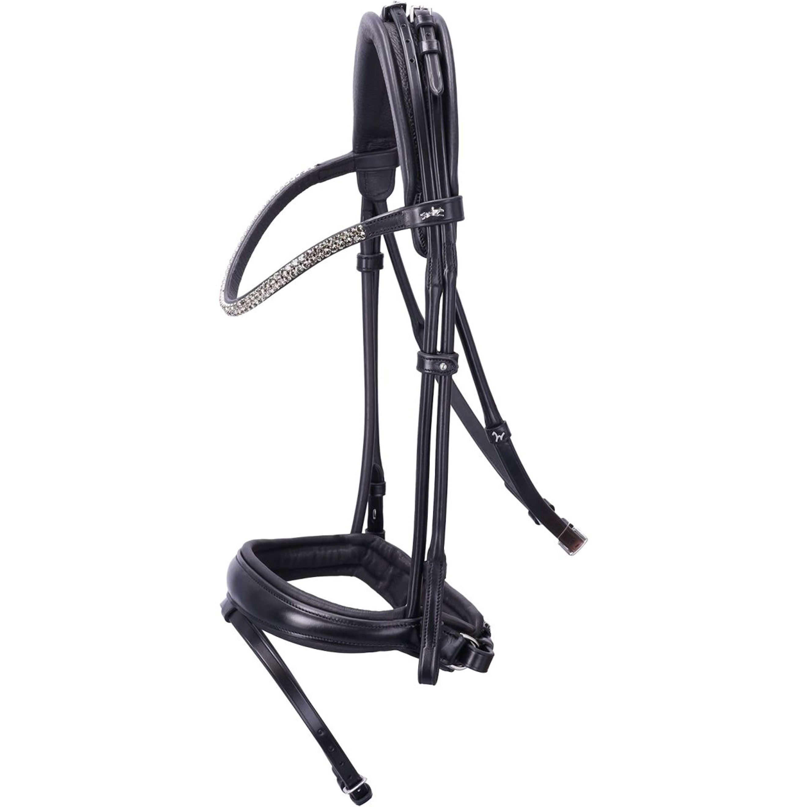 Schockemöhle Trense SP Isabell Werth Satchmo Schwarz/Silber Schockemöhle Trense SP Isabell Werth Satchmo Schwarz/Silber