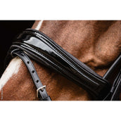 Schockemöhle Trense SP Isabell Werth Satchmo Schwarz/Patent/Silber