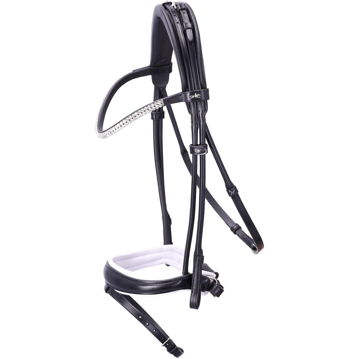 Schockemöhle Trense SP Isabell Werth Satchmo Schwarz/Weiß/Silber