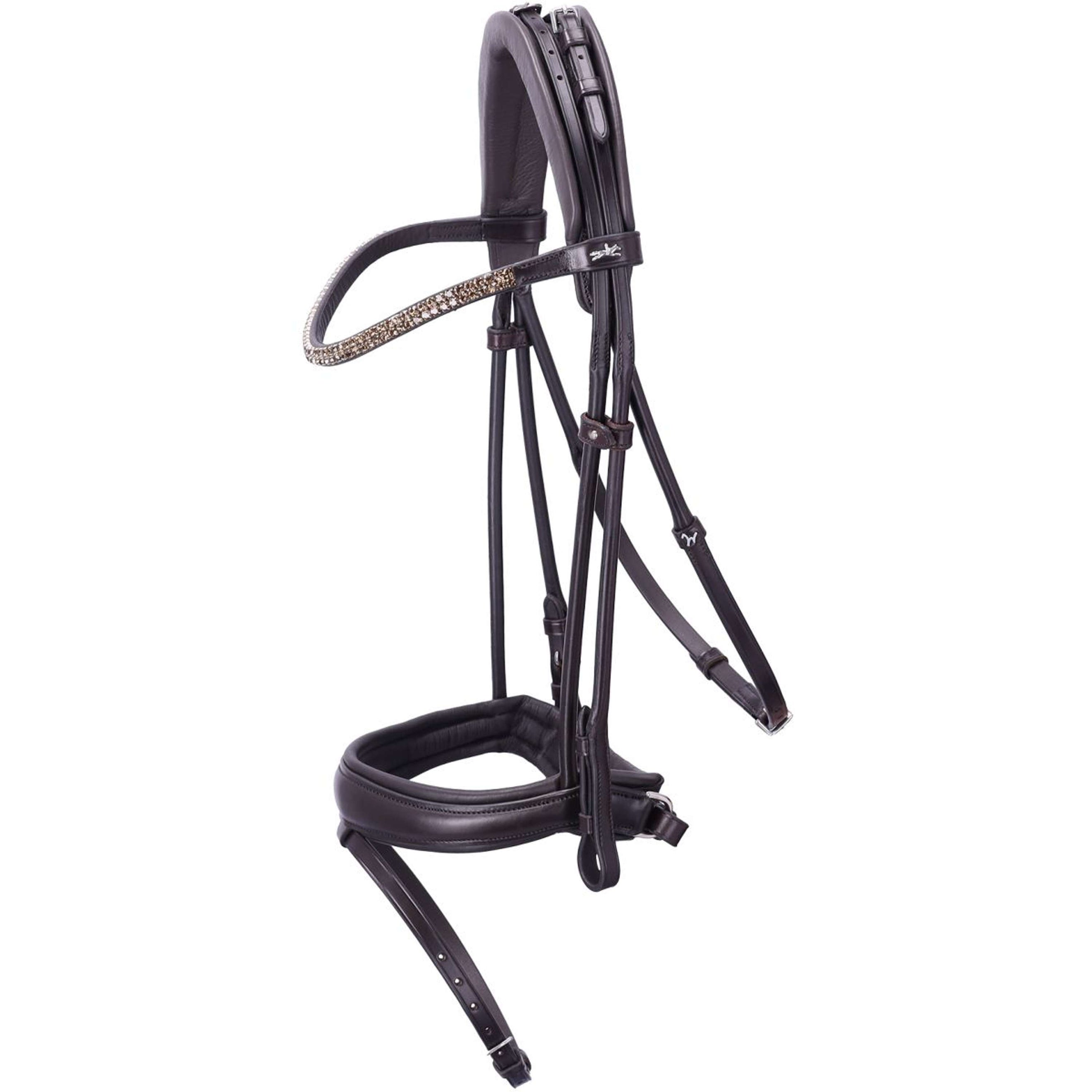 Schockemöhle Trense SP Isabell Werth Satchmo Espresso/Silber Schockemöhle Trense SP Isabell Werth Satchmo Espresso/Silber