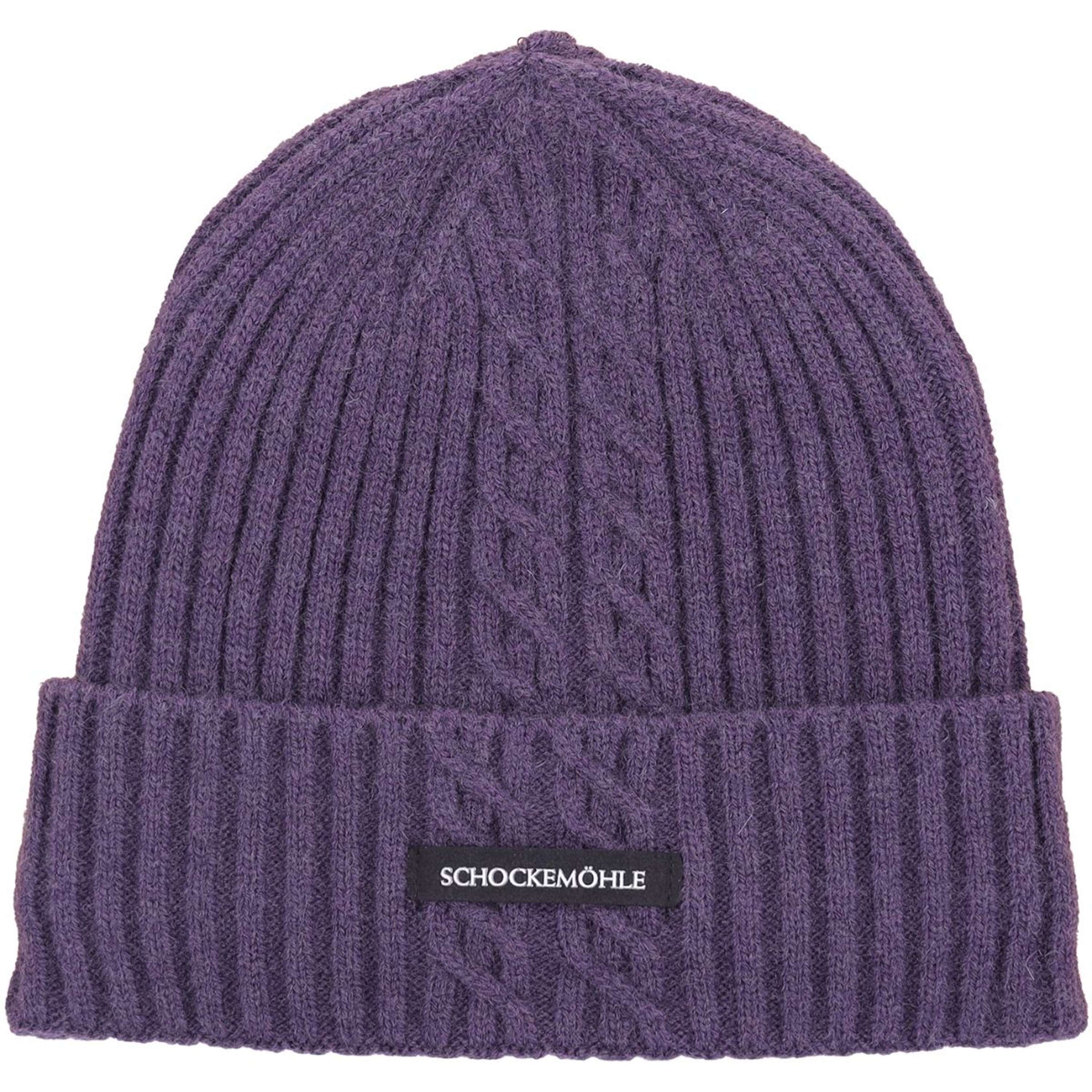 Schockemöhle Mütze Braided Dunkelviolett Schockemöhle Mütze Braided Dunkelviolett