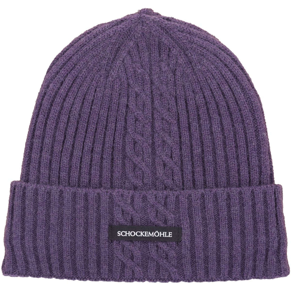 Schockemöhle Mütze Braided Dunkelviolett