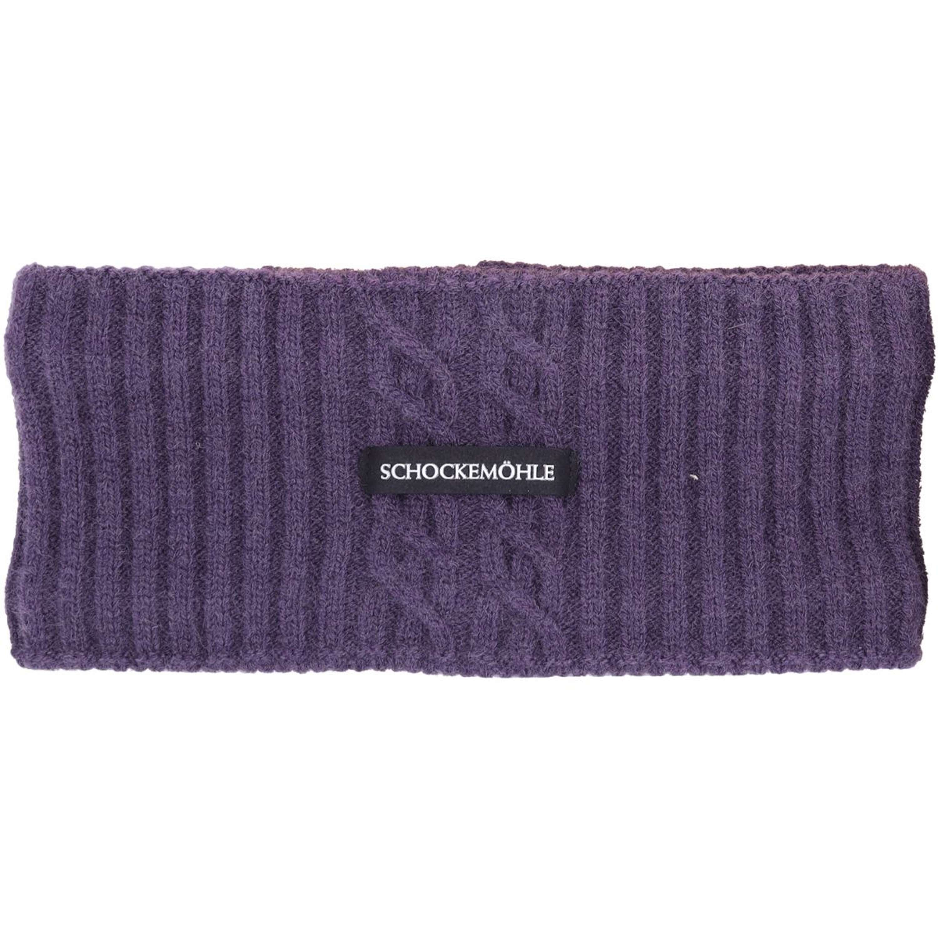 Schockemöhle Stirnband Braided Dunkelviolett