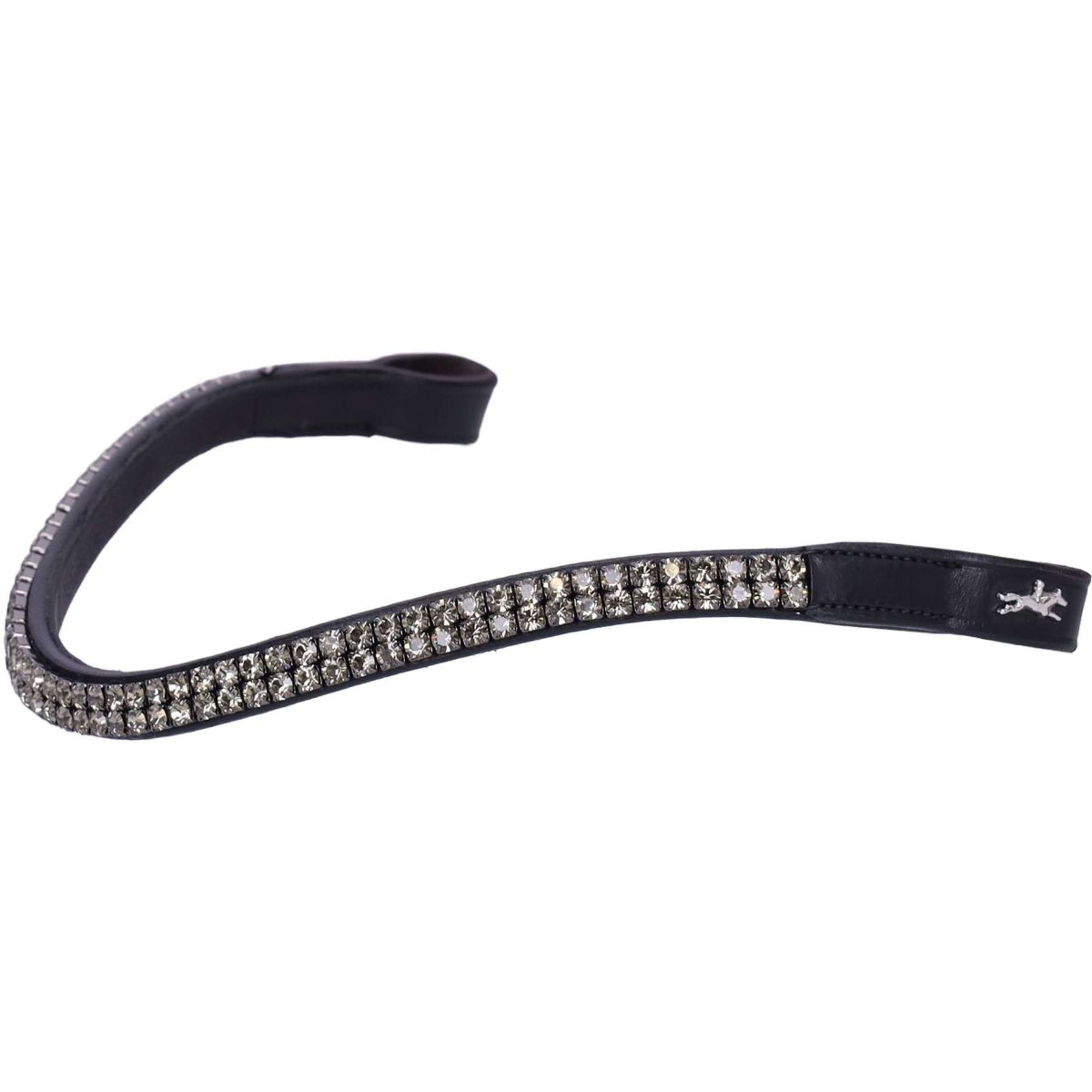 Schockemöhle Stirnriemen Valencia/Monticelli Schwarz/Grau Schockemöhle Stirnriemen Valencia/Monticelli Schwarz/Grau