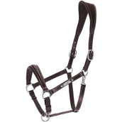 Schockemöhle Halfter Frisco F Dunkelbraun/Creme/Silber