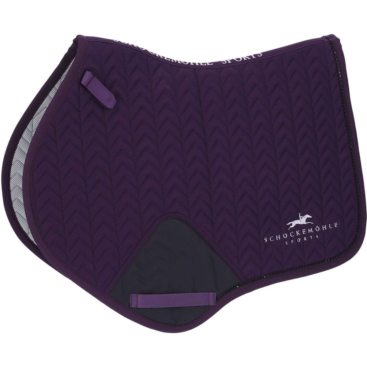 Schockemöhle Schabracke Power Pad Logo Springen Deep Mauve