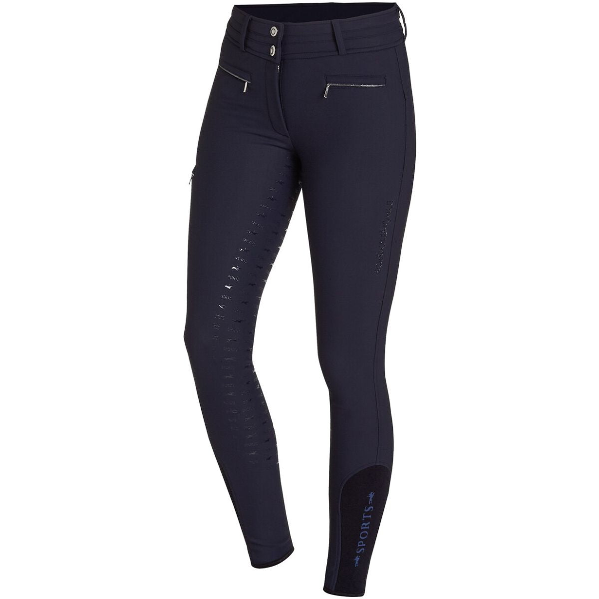 Schockemöhle Reithose Winter Heather Full Grip True Navy