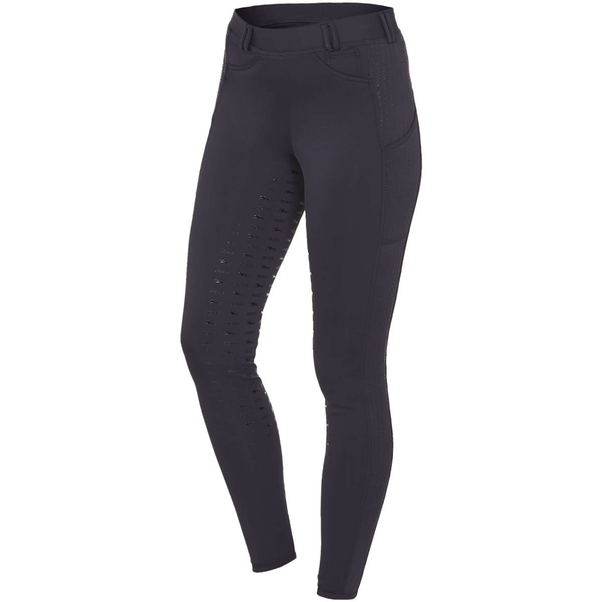 Schockemöhle Reitleggings Sporty Full Grip Dunkelblau