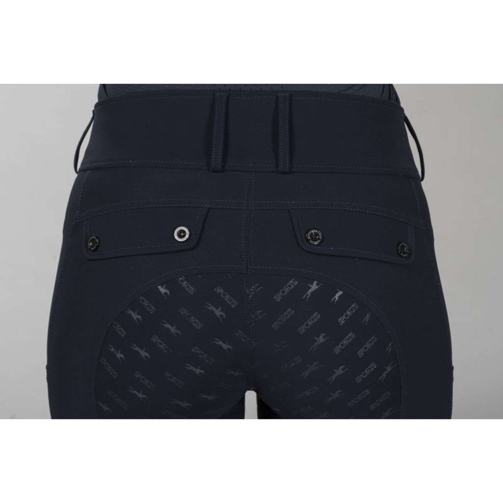 Schockemöhle Reithose SPCarola Full Grip Dunkelblau