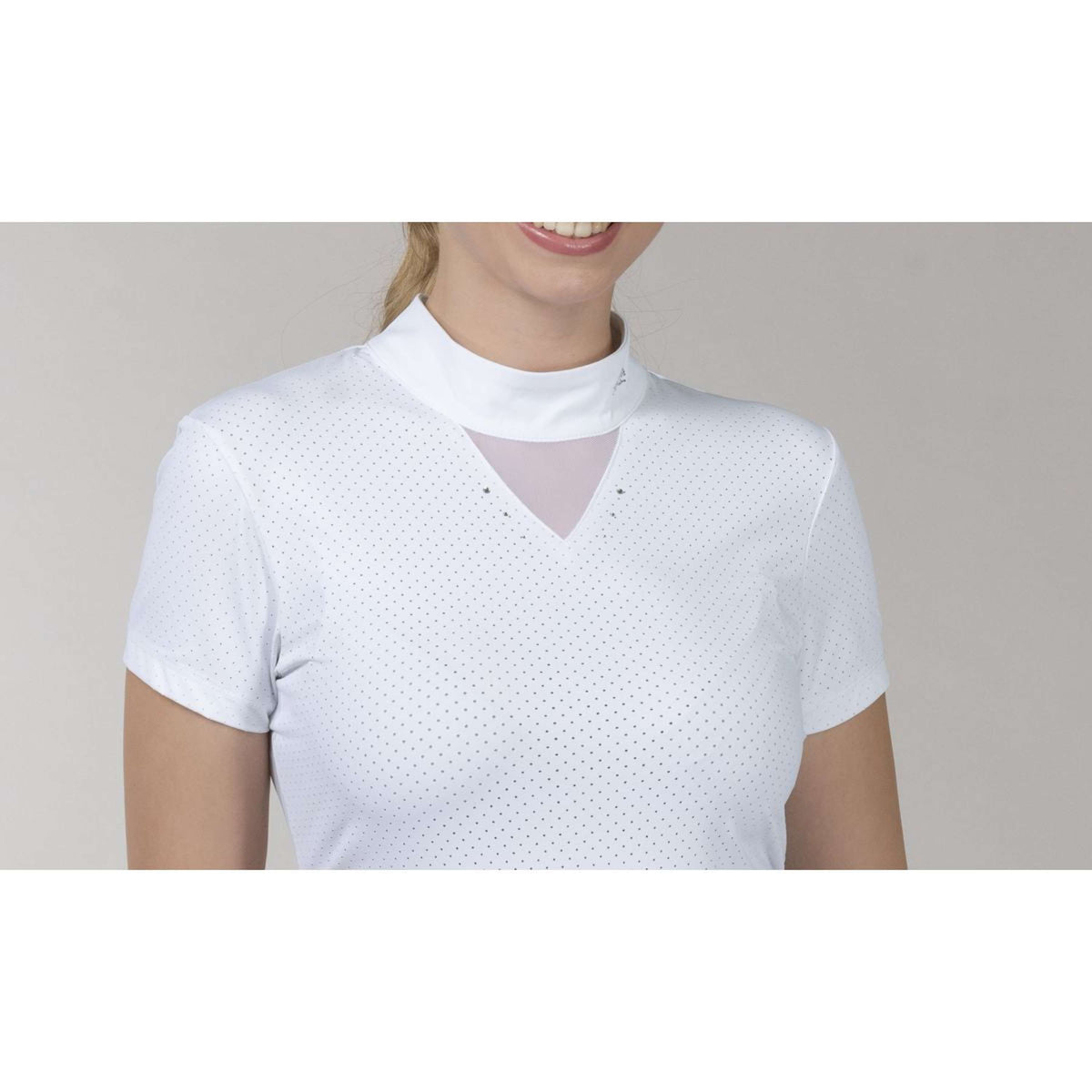 Schockemöhle Turniershirt Lea Optical White