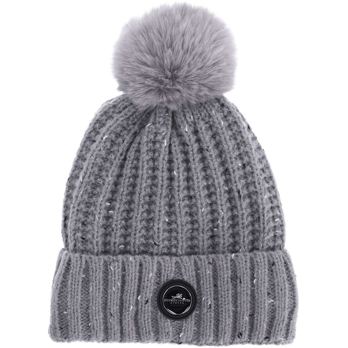 Schockemöhle Beanie Melange Asphalt