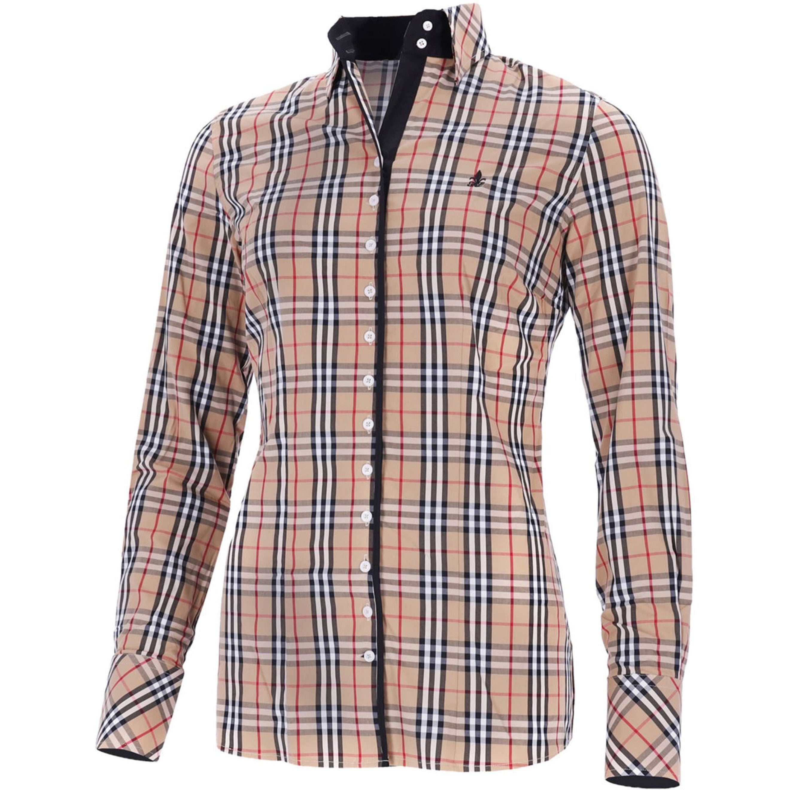 Schockemöhle Bluse FDL Cecilia London B B.Check Schockemöhle Bluse FDL Cecilia London B B.Check