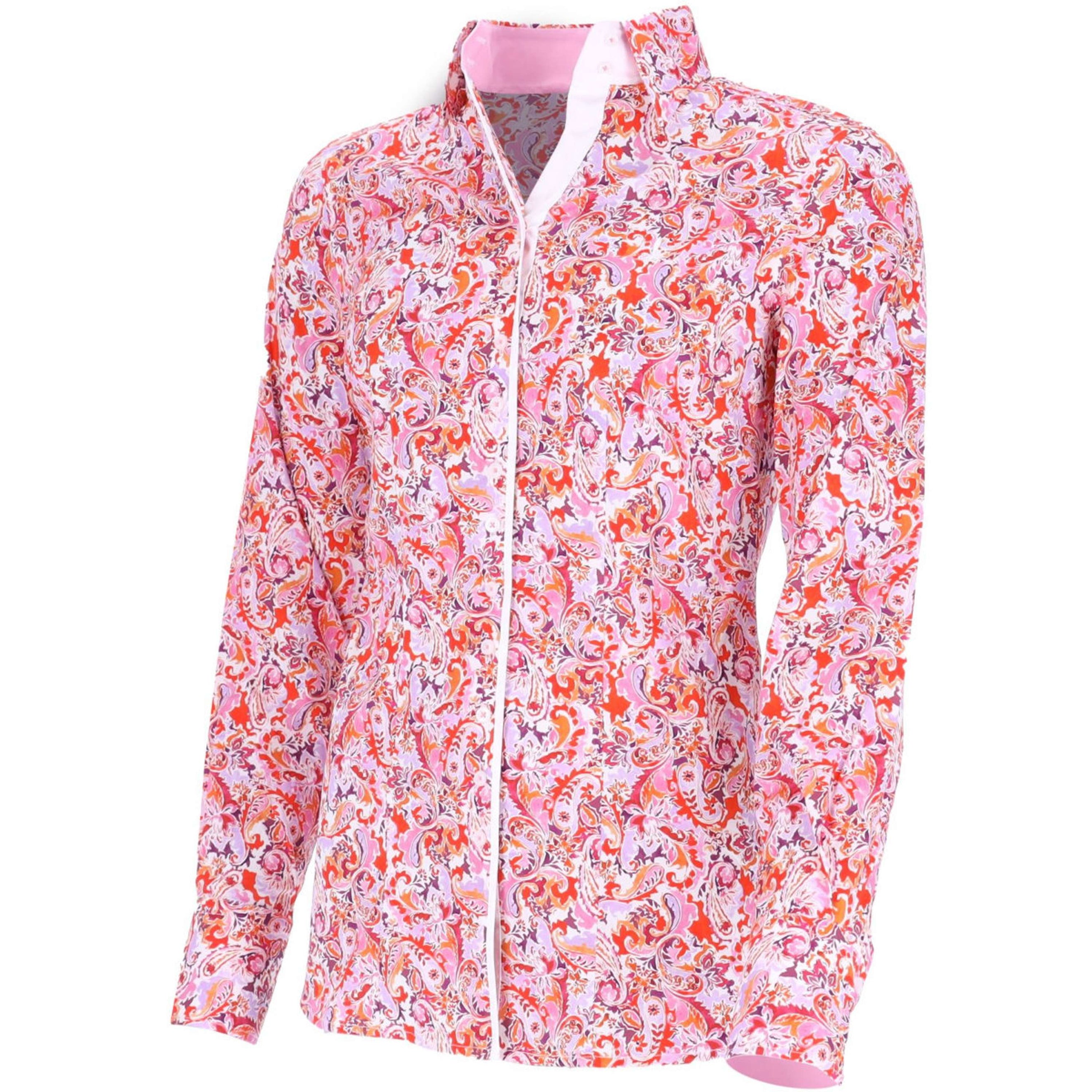 Schockemöhle Bluse FDL Luna Paisley L All Over Paisley Rose Schockemöhle Bluse FDL Luna Paisley L All Over Paisley Rose