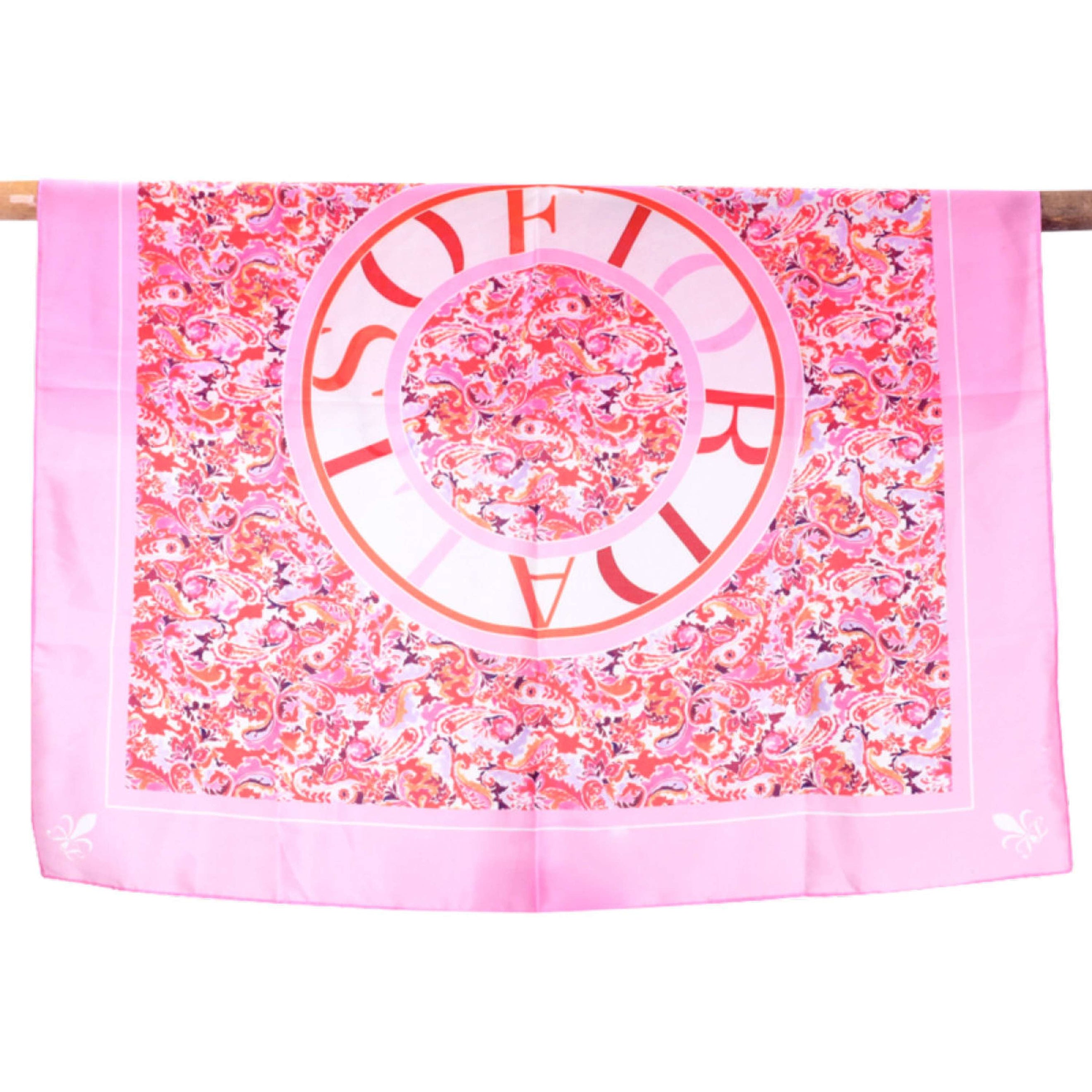 Schockemöhle Schal FDL Paisley L All Over Paisley Rose Schockemöhle Schal FDL Paisley L All Over Paisley Rose