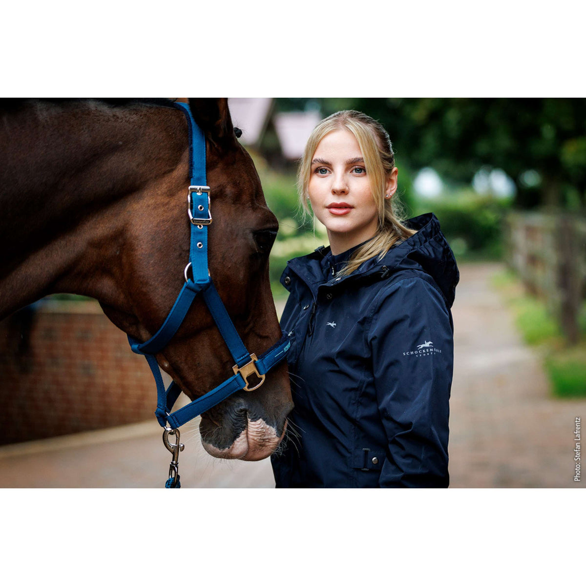 Schockemöhle Lange Regenjacke SPKaija Style Dark Navy