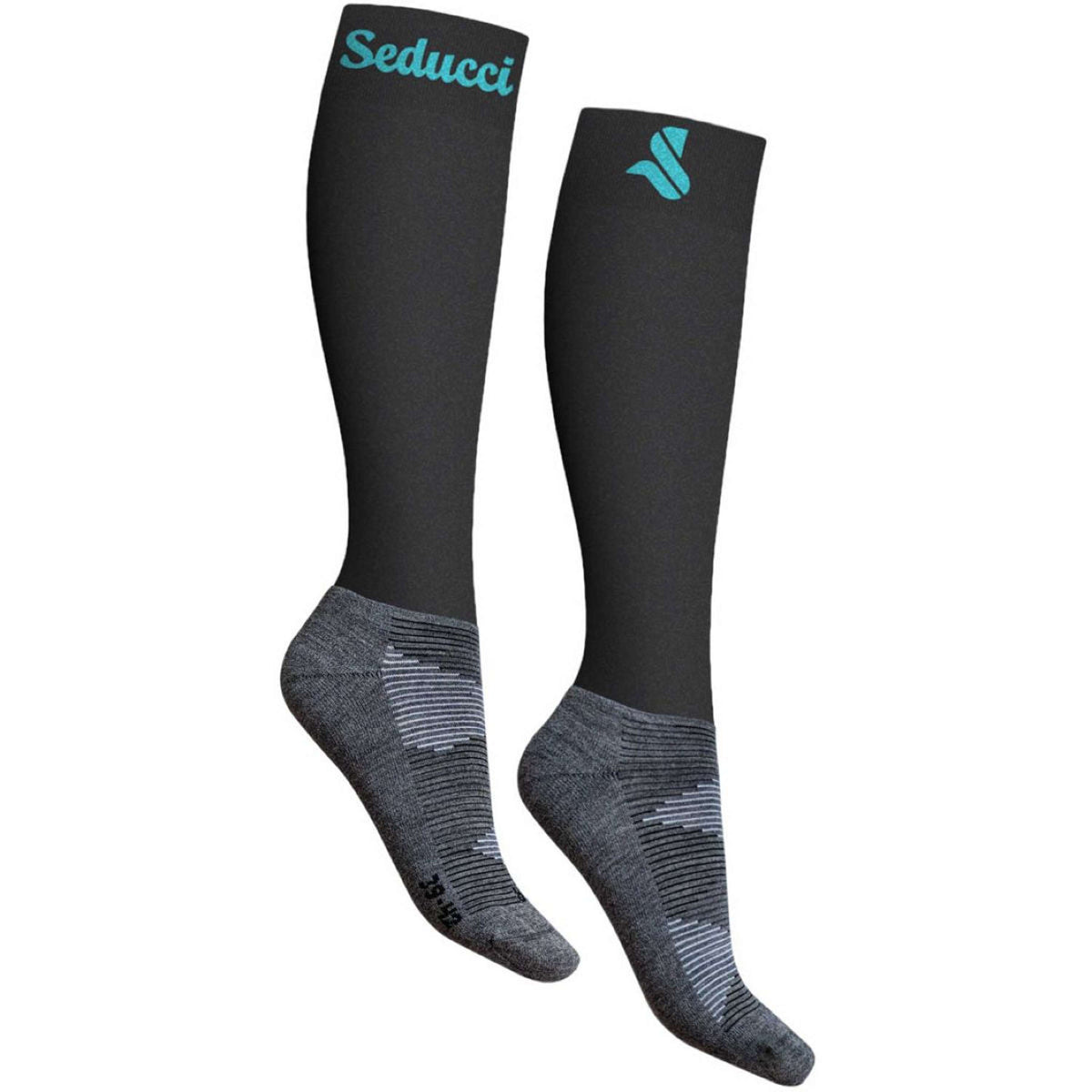 Seducci Socken Pro Wool Iron/Turquoise