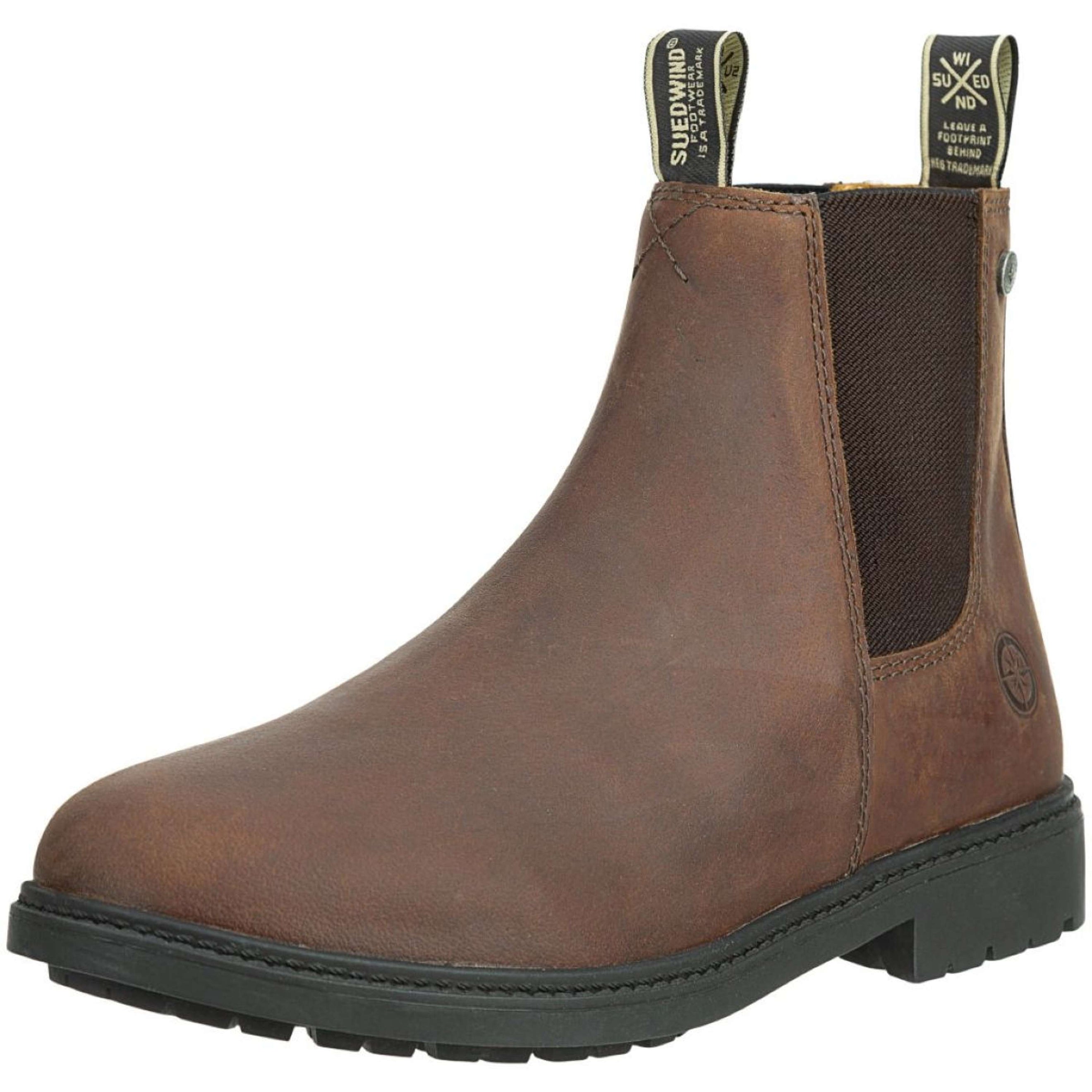 Suedwind Stiefelette New Work Eco Braun Suedwind Stiefelette New Work Eco Braun
