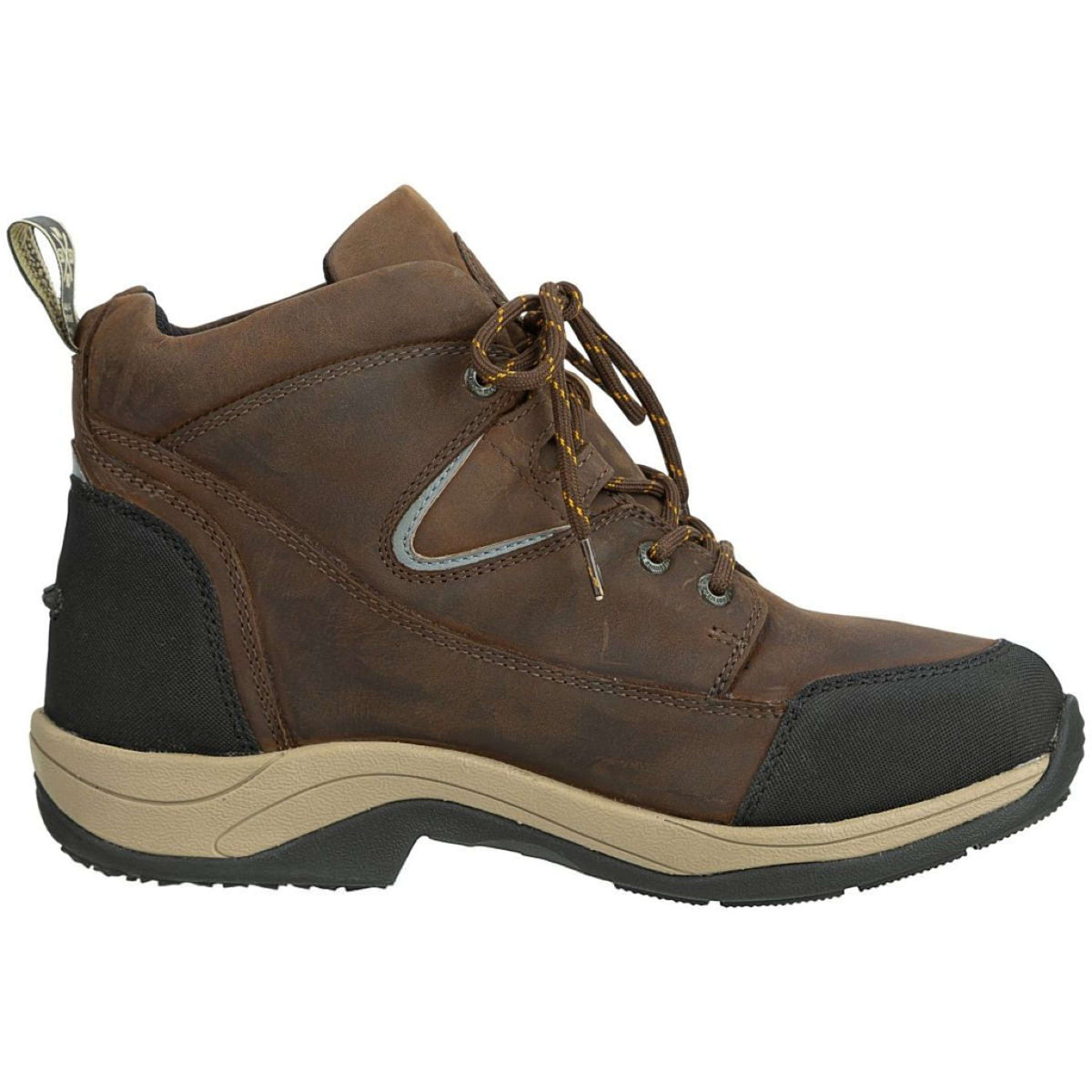 Suedwind Stiefelette Field Lace GripFTX Schokolade