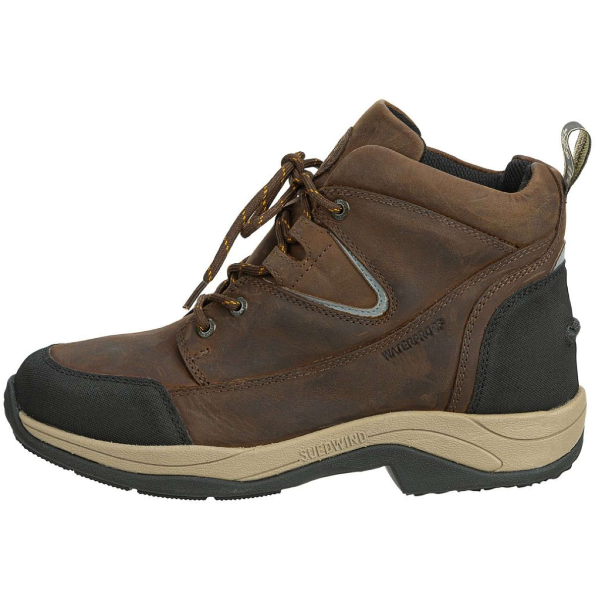 Suedwind Stiefelette Field Lace GripFTX Schokolade