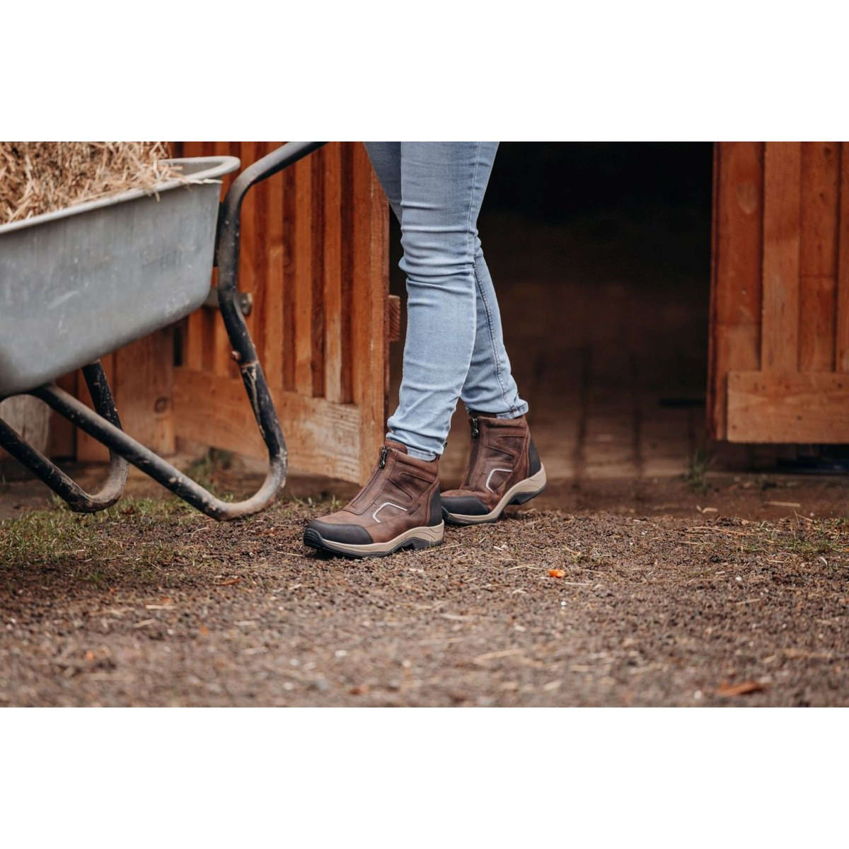 Suedwind Stiefelette Field FZ GripFTX Schokolade