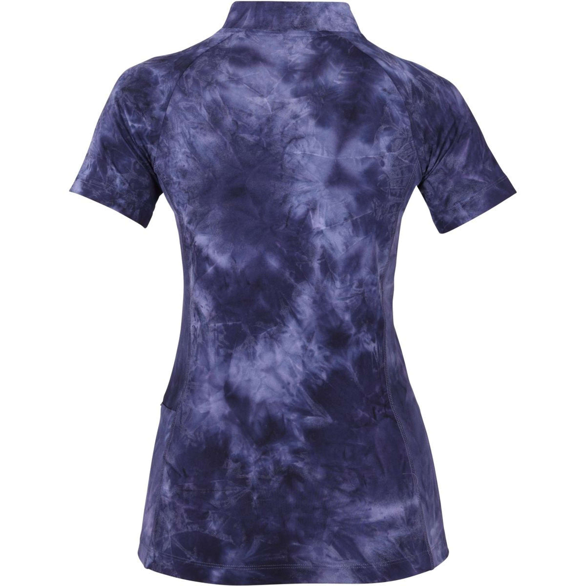 Aubrion Base Layer Revive Kurze Ärmel Navy Tie Dye