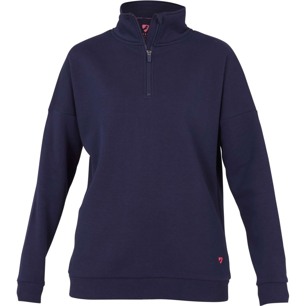 Aubrion by Shires Pullover Serene mit Reißverschluss Navy