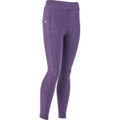 Aubrion Reitleggings Non-Stop Young Rider Violett