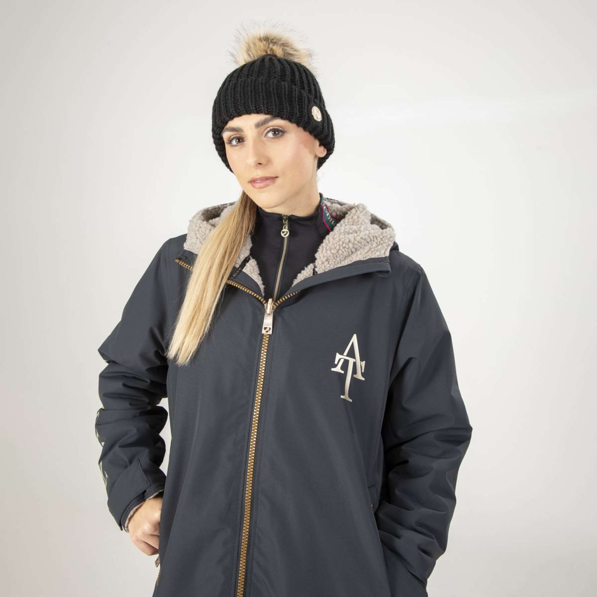 Aubrion Jacke Team All Weather Schwarz