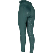 Aubrion Reitleggings Team Winter Grün