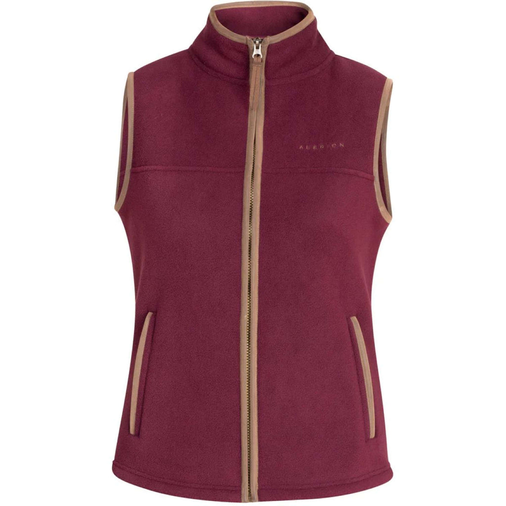 Aubrion by Shires Weste Original Fleece Herren Maroon