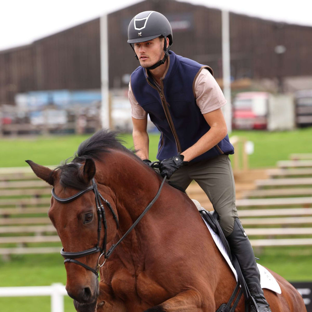 Aubrion by Shires Weste Original Fleece Herren Navy