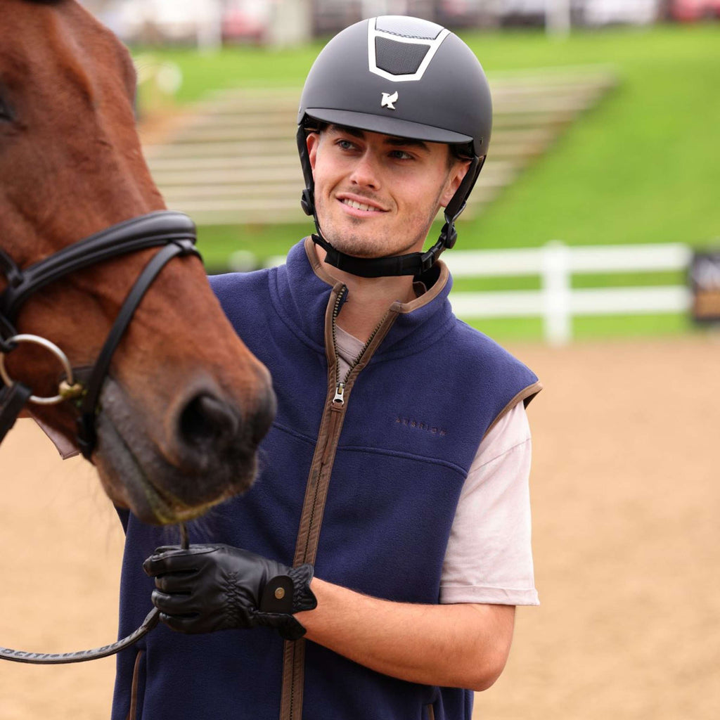 Aubrion by Shires Weste Original Fleece Herren Navy