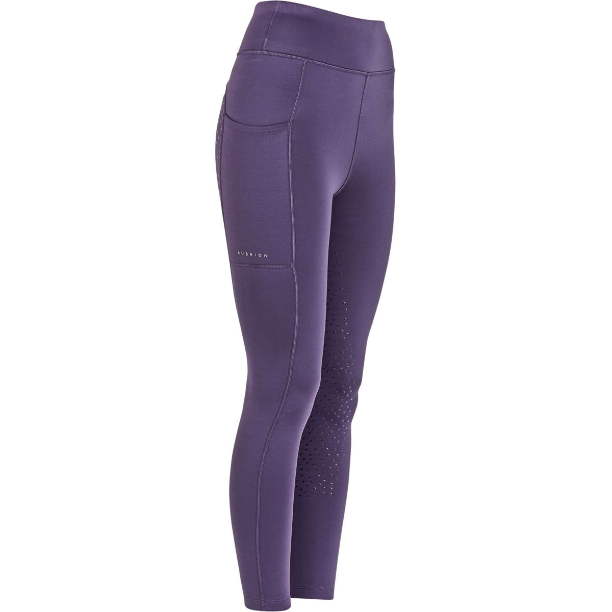 Aubrion Reitleggings Shield Winter Violett