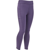 Aubrion Reitleggings Shield Young Rider Violett