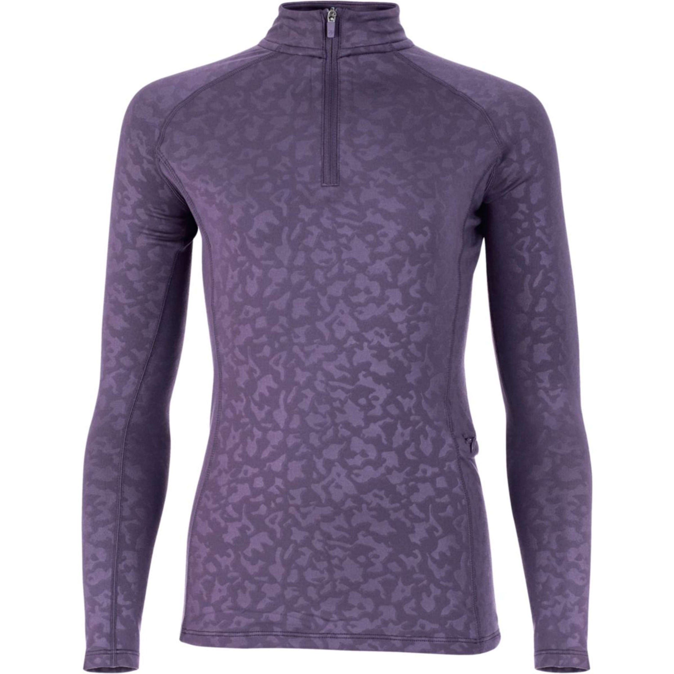 Aubrion Shirt Revive Young Rider Winter Violett