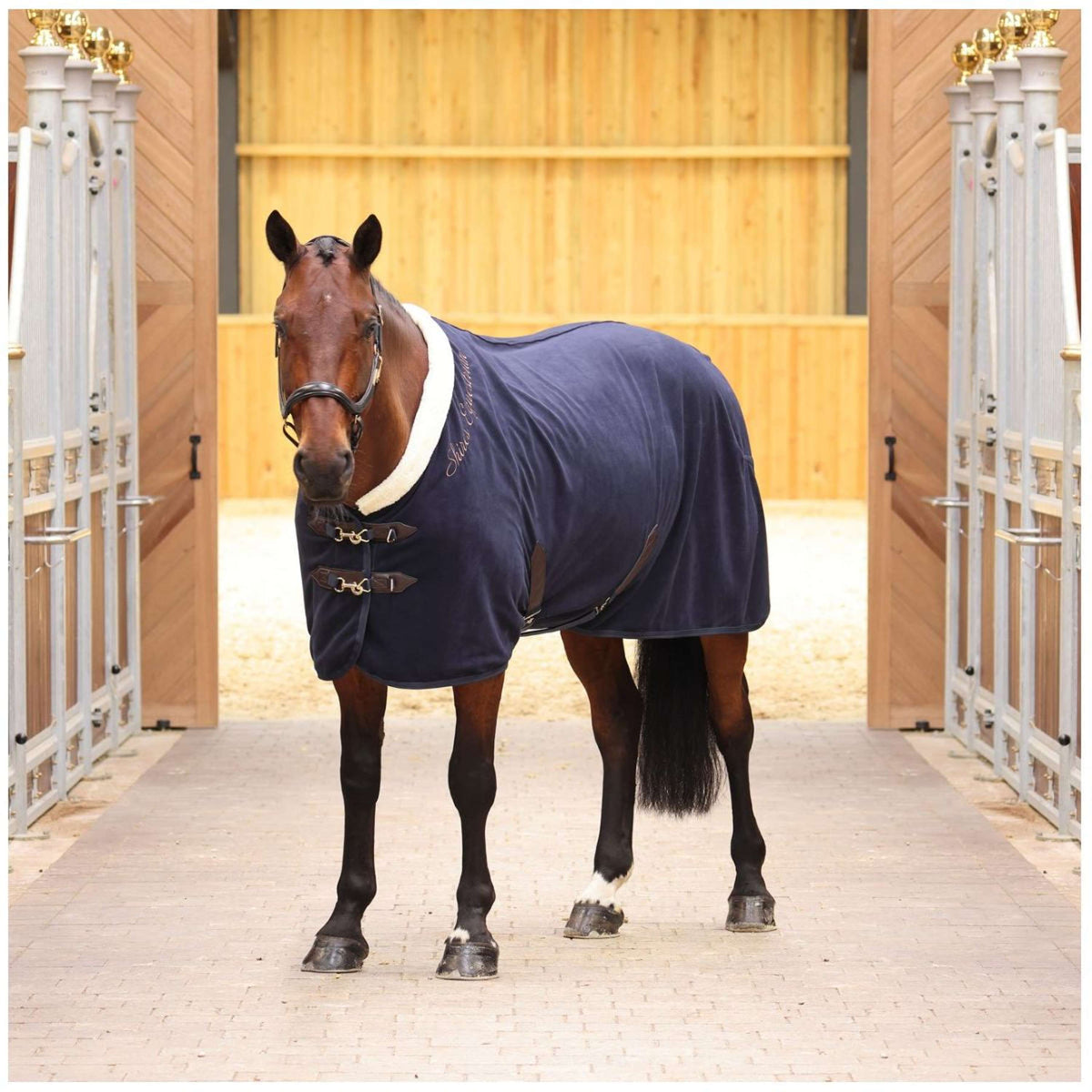 Shires Fleecedecke Deluxe Navy