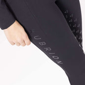 Aubrion Reitleggings Eltar Full Grip Schwarz