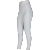 Aubrion Reitleggings Eltar Full Grip Weiß