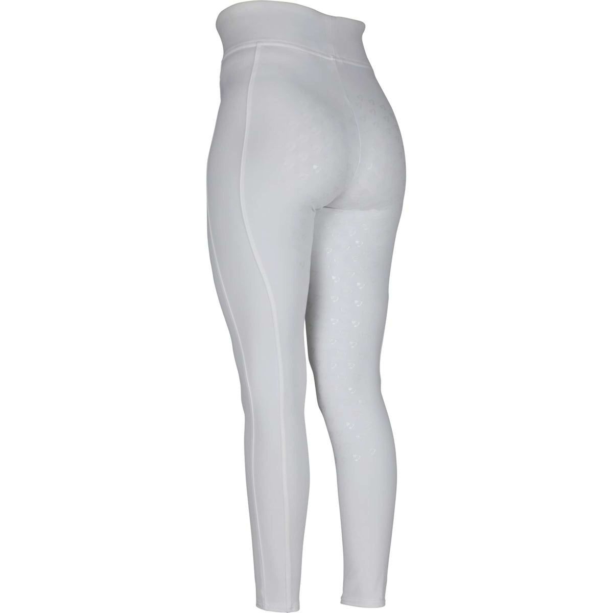 Aubrion Reitleggings Eltar Full Grip Weiß