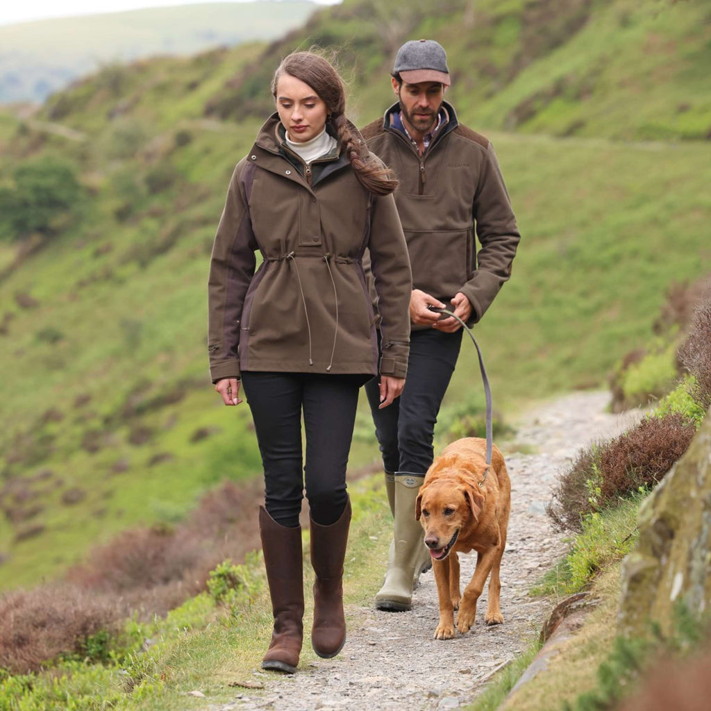 Aubrion by Shires Pullover Heritage Dunkelolive