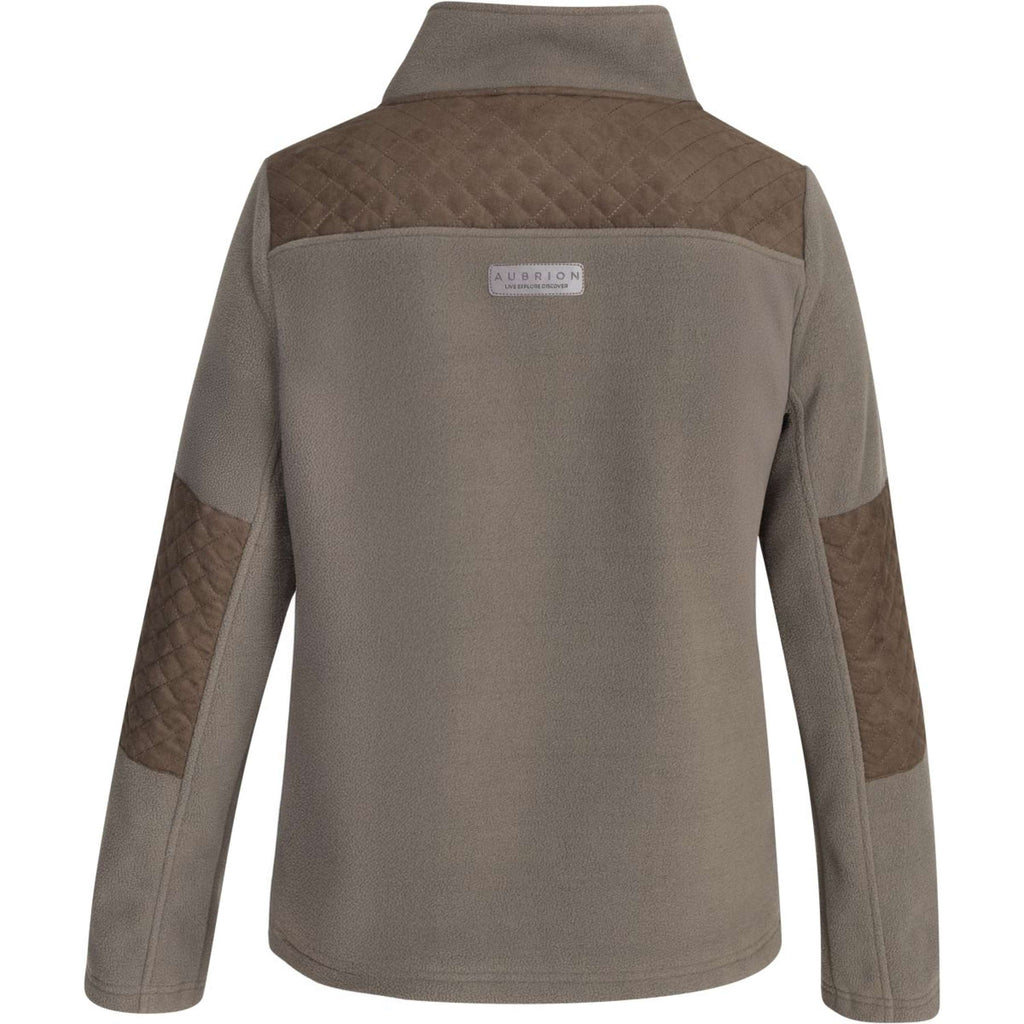 Aubrion by Shires Pullover Heritage Fleece Dunkelolive