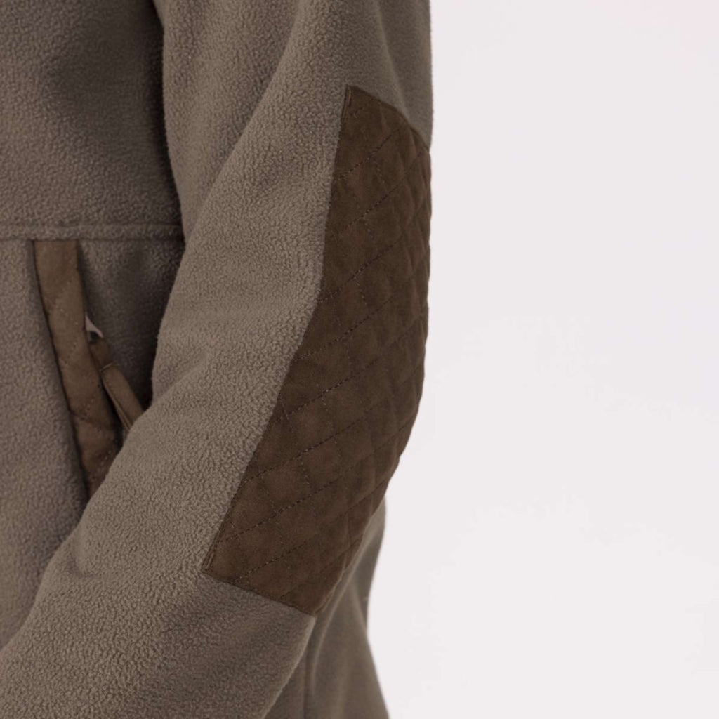 Aubrion by Shires Pullover Heritage Fleece Dunkelolive