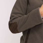 Aubrion by Shires Pullover Heritage Fleece Dunkelolive